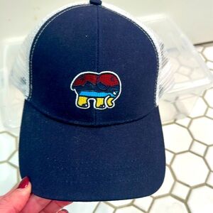 Ivory Ella navy baseball hat